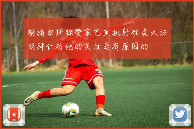 胡梅尔斯称赞塞巴里挑射难度大证明拜仁对他的关注是有原因的